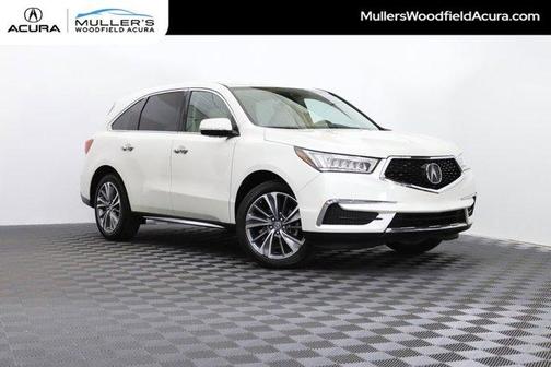 White Diamond Pearl 2017 Acura MDX 3.5L w/Technology Package