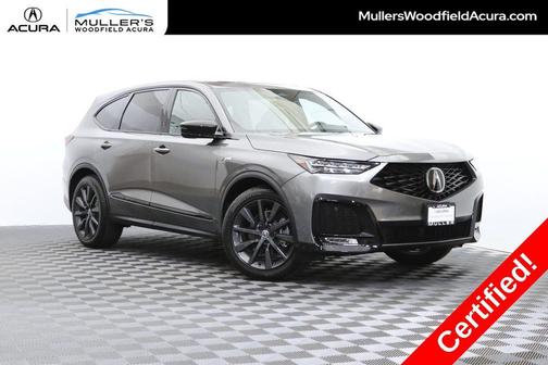 Liquid Carbon Metallic 2026 Acura MDX A-Spec
