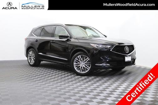 Majestic Black Pearl 2023 Acura MDX Advance