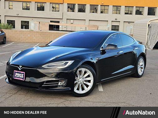 Solid Black 2019 Tesla Model S 75D