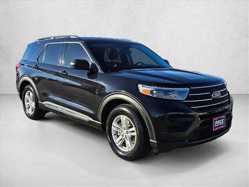 Agate Black Metallic 2023 Ford Explorer XLT