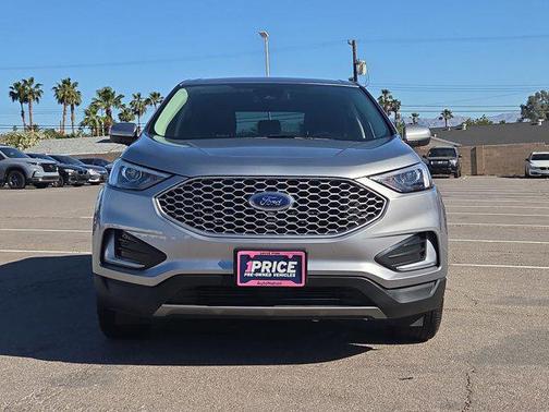 Iconic Silver Metallic 2024 Ford Edge SEL