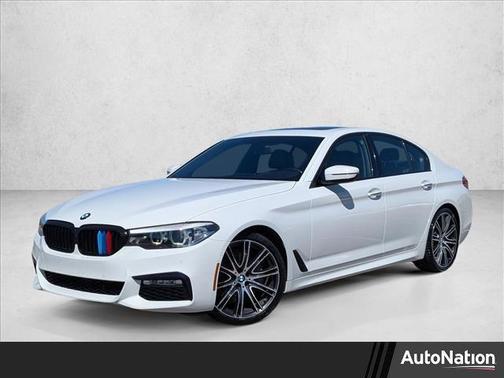 Alpine White 2018 BMW 540 540i
