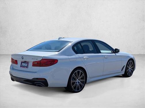Alpine White 2018 BMW 540 540i