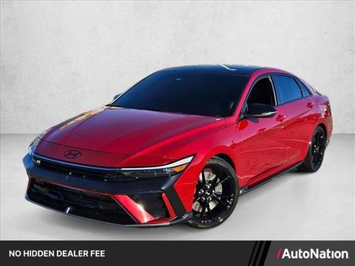 Ultimate red 2025 Hyundai ELANTRA N Base