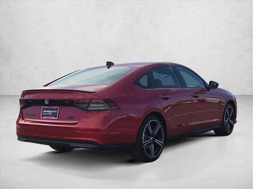 Radiant Red Metallic 2026 Honda Accord Hybrid Sport