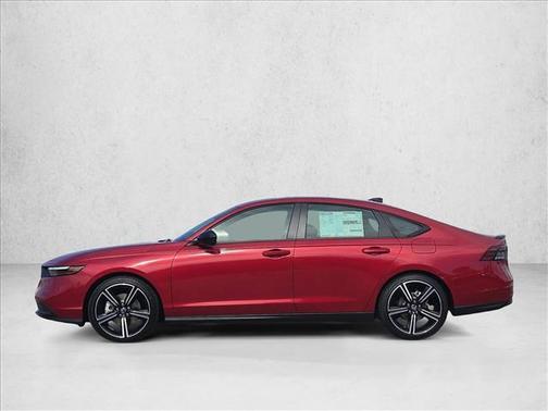 Radiant Red Metallic 2026 Honda Accord Hybrid Sport