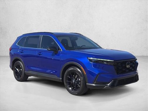Canyon River Blue Metallic 2025 Honda CR-V Hybrid Sport FWD