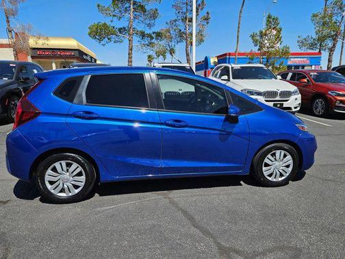 Aegean Blue Metallic 2017 Honda Fit LX