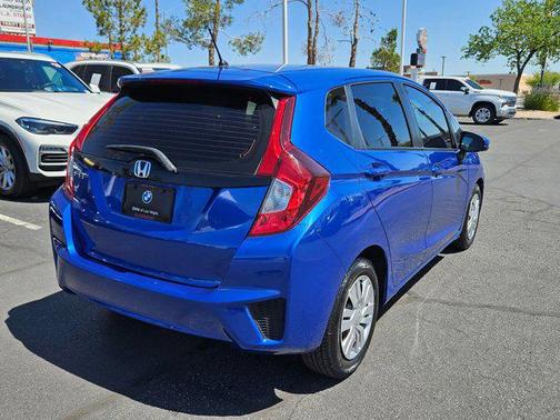 Aegean Blue Metallic 2017 Honda Fit LX