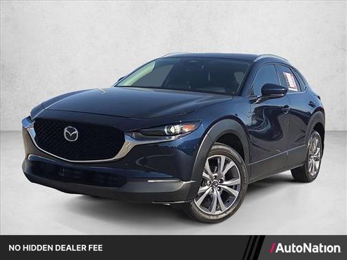 Deep Crystal Blue Mica 2024 Mazda CX-30 2.5 S Preferred Package