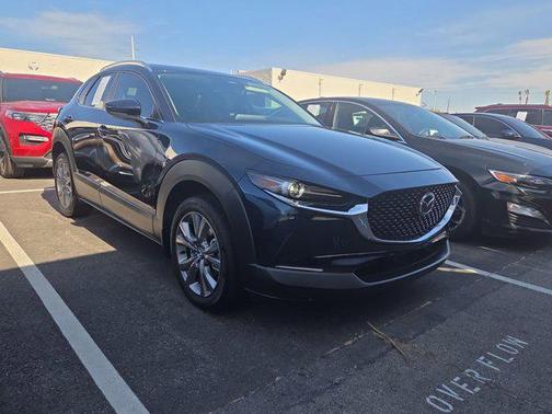 Deep Crystal Blue Mica 2024 Mazda CX-30 2.5 S Preferred Package