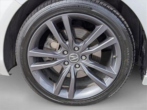 Platinum White Pearl 2019 Acura TLX Technology