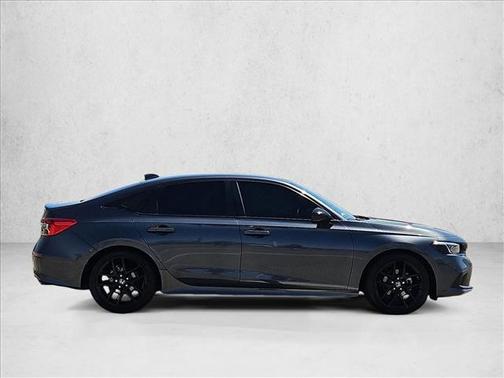 Meteorite Gray Metallic 2024 Honda Civic Sport