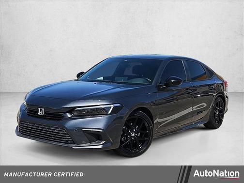 Meteorite Gray Metallic 2024 Honda Civic Sport