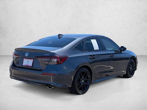 Meteorite Gray Metallic 2025 Honda Civic Sport
