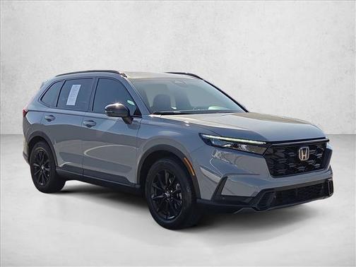 Urban Gray Pearl 2026 Honda CR-V Hybrid Sport-L FWD