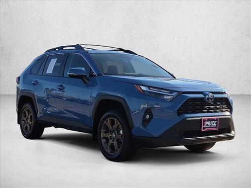 Cavalry Blue 2023 Toyota RAV4 Hybrid Woodland Edition