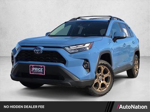 Cavalry Blue 2023 Toyota RAV4 Hybrid Woodland Edition