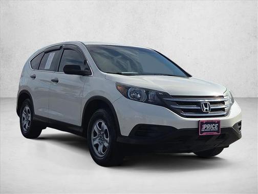 White Diamond Pearl 2013 Honda CR-V LX