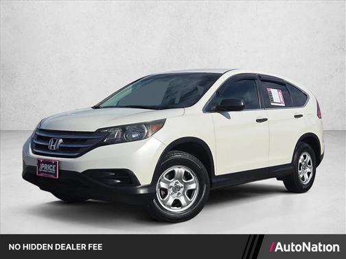 White Diamond Pearl 2013 Honda CR-V LX