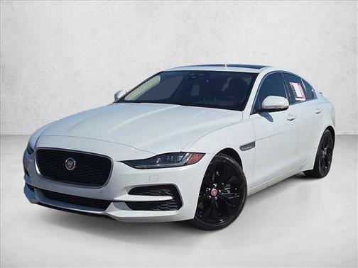 Yulong White Metallic 2020 Jaguar XE S AWD Automatic
