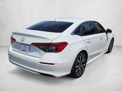 Platinum White Pearl 2022 Honda Civic EX