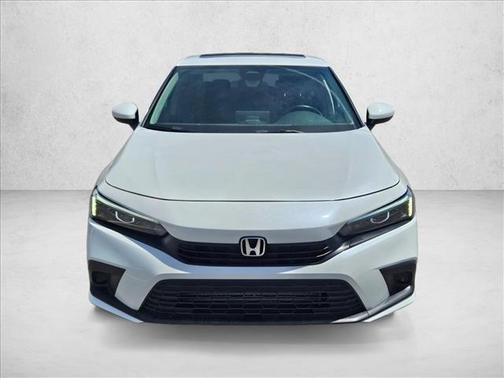 Platinum White Pearl 2022 Honda Civic EX