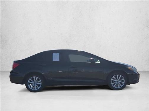 Crystal Black Pearl 2012 Honda Civic EX