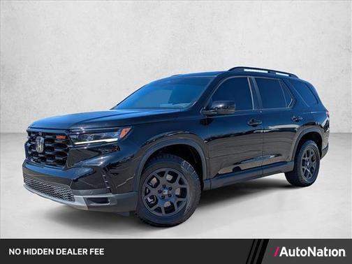 Crystal Black Pearl 2023 Honda Pilot AWD TrailSport