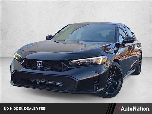 Crystal Black Pearl 2026 Honda Civic Sport