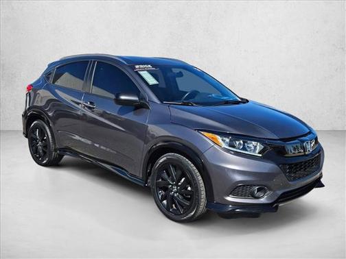 Crystal Black Pearl 2021 Honda HR-V 2WD Sport