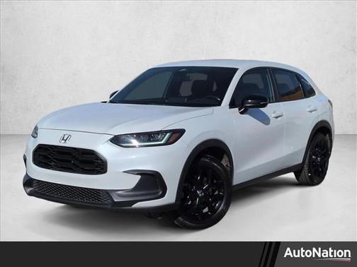 Platinum White Pearl 2023 Honda HR-V 2WD Sport