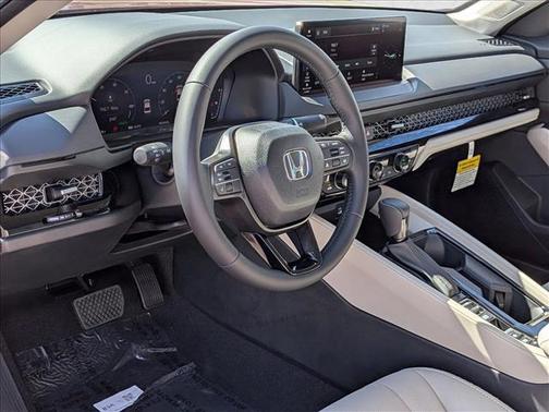 Radiant Red Metallic 2026 Honda Accord Hybrid EX-L