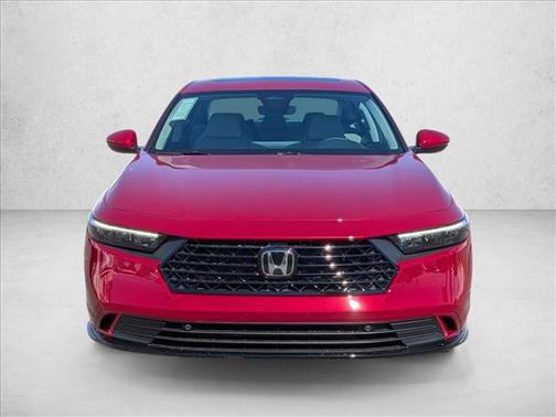 Radiant Red Metallic 2026 Honda Accord Hybrid EX-L