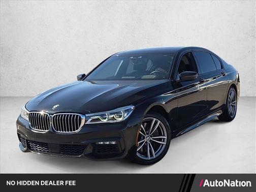 Black Sapphire Metallic 2016 BMW 750 i xDrive