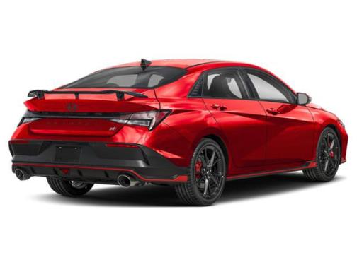 Red 2025 Hyundai ELANTRA N Base