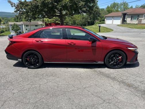 Red 2025 Hyundai ELANTRA N Base
