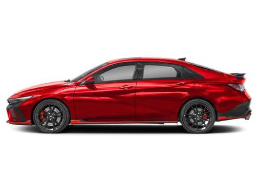 Red 2025 Hyundai ELANTRA N Base