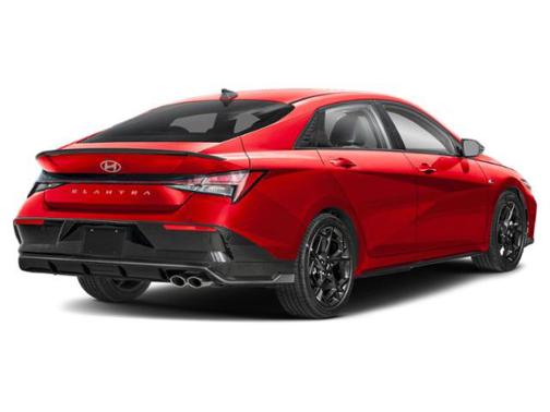 Red 2025 Hyundai ELANTRA N Line