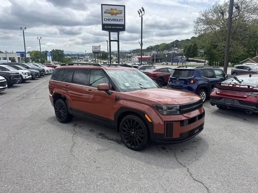 Orange 2024 Hyundai SANTA FE Calligraphy