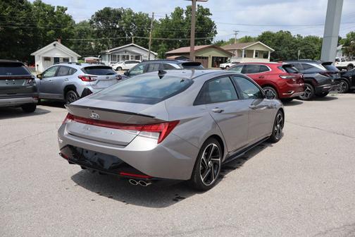 Gray 2023 Hyundai ELANTRA N Line
