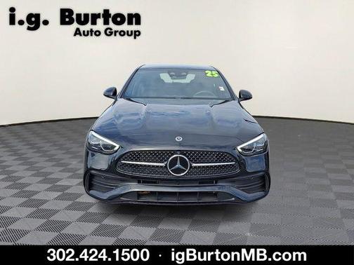 Black 2025 Mercedes-Benz C-Class C 300 4MATIC