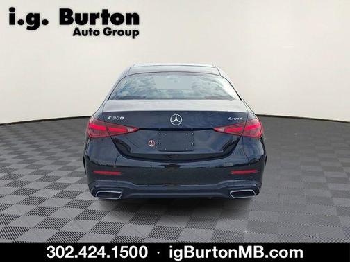 Black 2025 Mercedes-Benz C-Class C 300 4MATIC