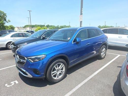 Blue 2025 Mercedes-Benz GLC 300 Base 4MATIC