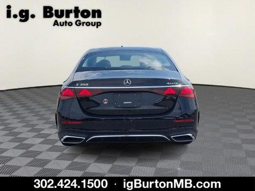 Black 2024 Mercedes-Benz E-Class E 350 4MATIC