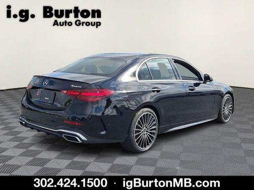 Black 2026 Mercedes-Benz C-Class C 300 4MATIC