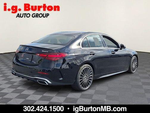Black 2026 Mercedes-Benz C-Class C 300 4MATIC