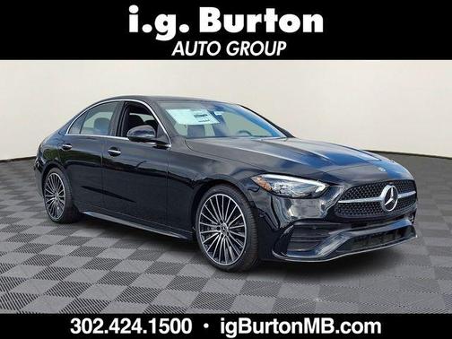 Black 2026 Mercedes-Benz C-Class C 300 4MATIC