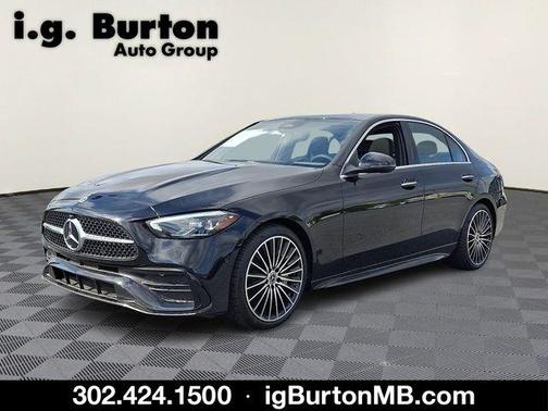 Black 2026 Mercedes-Benz C-Class C 300 4MATIC